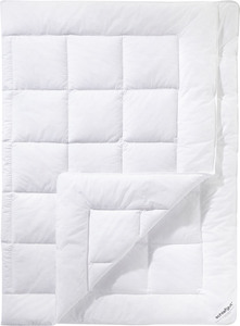 Schlafgut Microfaserbettdecke »Pure«, leicht, (1 St.), Bettdecke in 135x200 cm und weiteren Größen, für Sommer oder Winter