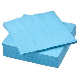 FANTASTISK  Papierserviette, leuchtend blau