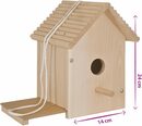 Bild 2 von Eichhorn Kreativset Outdoor Vogelhaus, (Set), Zum Zusammenbauen und Bemalen; Made in Europe