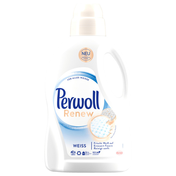 Bild 1 von Perwoll Waschmittel Flüssig Renew Weiß 1,44l 24WL