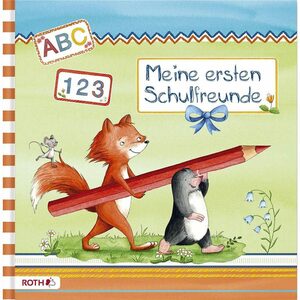 Roth Poesiealbum Flinki und Schlau, 16,5 x 16,5 cm, 64 Seiten, Freundebuch