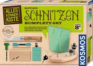 Kosmos Kreativset AllesKönnerKiste Schnitzen, Made in Germany