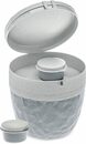Bild 1 von KOZIOL Lunchbox BENTOBOX L, Kunststoff, (1-tlg), spülmaschinengeeignet,melaminfrei, inkl. Minidosen für Dressing,800 ml