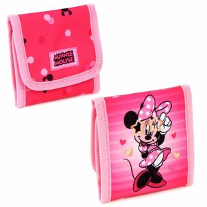 Disney Minnie Mouse Geldbörse Kinder Geldbörse Maus Minnie Mouse 10 x 10 cm Etui Portemonnaie
