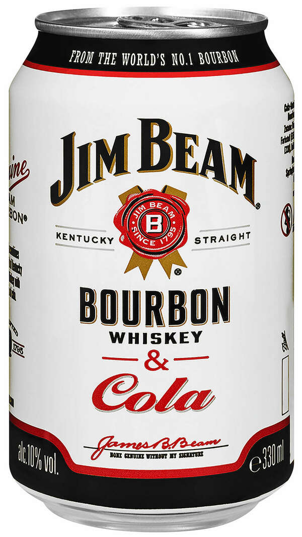 Bild 1 von JIM BEAM Bourbon Whiskey & Cola
