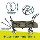 Bild 3 von Hoberg Bollerwagen faltbarer Bollerwagen Premium Class inkl. Sonnendach Beige