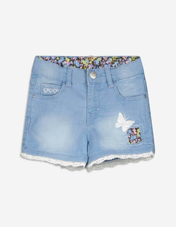 Bild 1 von Kinder Jeansshorts - Stickereien