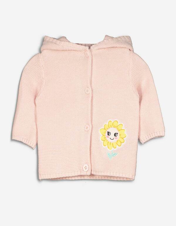 Bild 1 von Baby Newborn Strickjacke - Stickereien