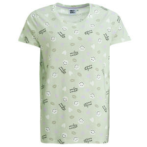 SmileyWorld Schlafshirt mit Allover-Print
