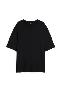 C&A Oversized-T-Shirt, Schwarz, Größe: 5XL