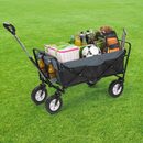 Bild 3 von EASYmaxx Bollerwagen faltbar grau/schwarz 80kg 61x100x50cm