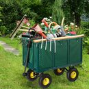 Bild 2 von relaxdays Bollerwagen Gartenwagen hoch