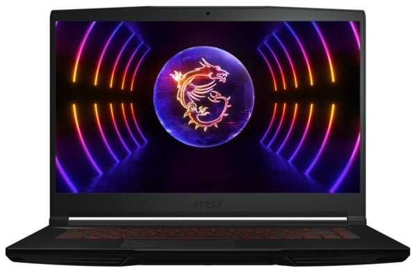 Bild 1 von MSI Thin GF63 12VE-081, Gaming Notebook mit 15,6 Zoll Display, Intel® Core™ i5 Prozessor, 16 GB RAM, 512 SSD, NVIDIA GeForce RTX™ 4050 Laptop GPU, Schwarz