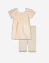 Bild 1 von Baby Set aus Kleid und Leggings - Spitzenbesatz