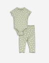 Bild 1 von Baby Set aus Body und Hose - Florales Muster