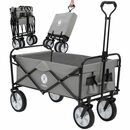 Bild 1 von miweba Bollerwagen Transportkarre Handwagen kompakter Bollerwagen MB-35 (Bollerwagen faltbar für Kinder - klappbar - Gerätewagen - Faltwagen, 1-tlg., witterungsbeständig - ergonomischer Griff