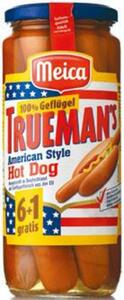 Meica Trueman’s Geflügel Hot Dog Würstchen