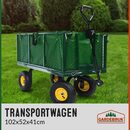 Bild 2 von Gardebruk Bollerwagen, herausnehmbare Plane bis 550kg belastbar Handwagen Gartenkarre Gartenwagen Transportwagen Karre