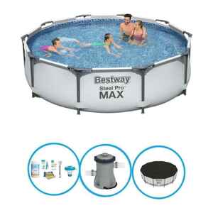 Bestway Pool Steel Pro MAX - Poolpaket - 305x76 cm