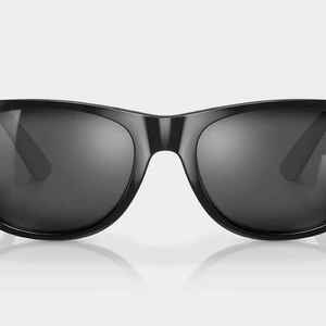 Sonnenbrille aus recyceltem Acetat Total Black
