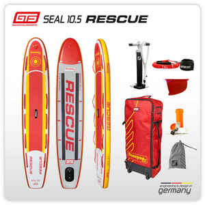 Premium Rescue Paddle Board aufblasbar XCross Technologie 11´5 - 8,0 kg