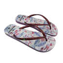 Bild 1 von Damen Strand Flip Flop Brasileras Burgunder Farbe Gummisohle