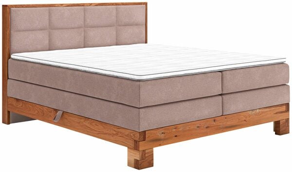 Bild 1 von COTTA Boxspringbett Maestro, Boxspringbett aus Balkeneiche, mit 7-Zonen Taschenfederkern Matratze