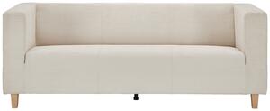 Dreisitzer-Sofa in Creme