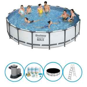 Bestway Pool Steel Pro MAX - Poolpaket - 549x122 cm
