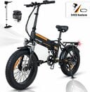 Bild 1 von HITWAY E-Bike faltbares E-bike 20" x4,0 Fat Tire, 250 W, 12 Ah herausnehmbarer Akku