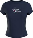 Bild 1 von Tommy Jeans T-Shirt TJW BBY ESSENTIAL LOGO 1 SS trendiges und stylisches Damen-T-Shirt mit Logodruck