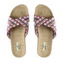 Bild 1 von Fliederfarbene Damen-Strand-Flip-Flops mit Gummisohle