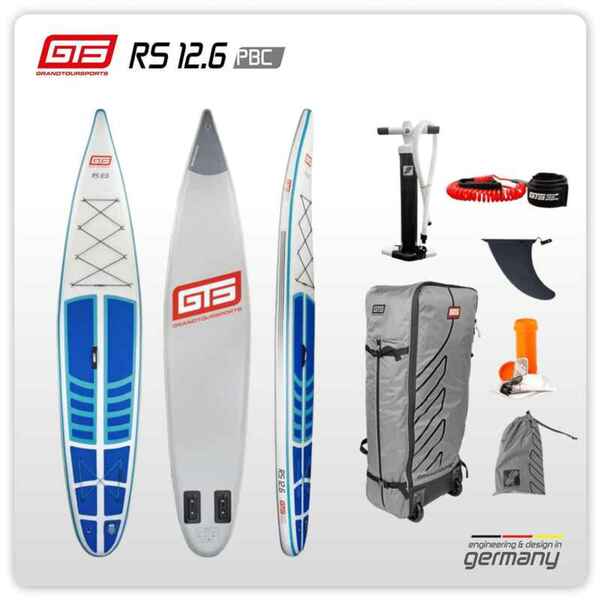 Bild 1 von SUP Touring Premium Stand up Paddle aufblasbar XCross Technologie 12´6 - 8,2 kg