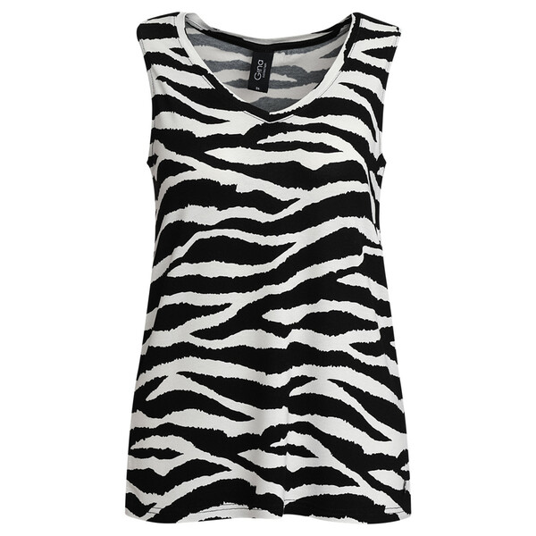 Bild 1 von Damen Top im Zebra-Look