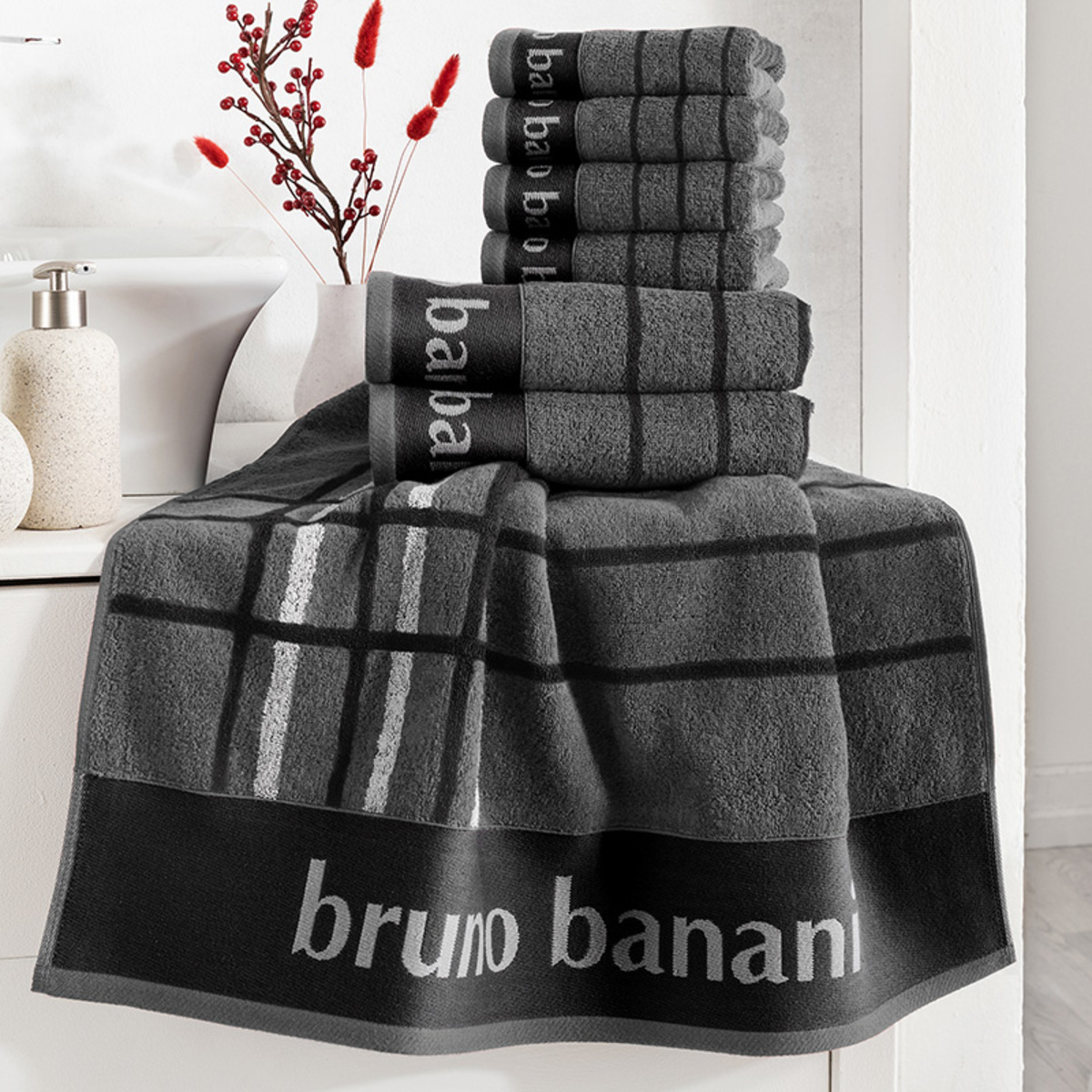 Bild 1 von Bruno Banani Handtuch 2er-Set / Duschtuch