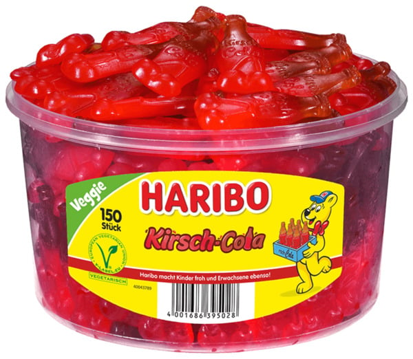 Bild 1 von HARIBO Kirsch-Cola 150 Portionen (1,35 kg)