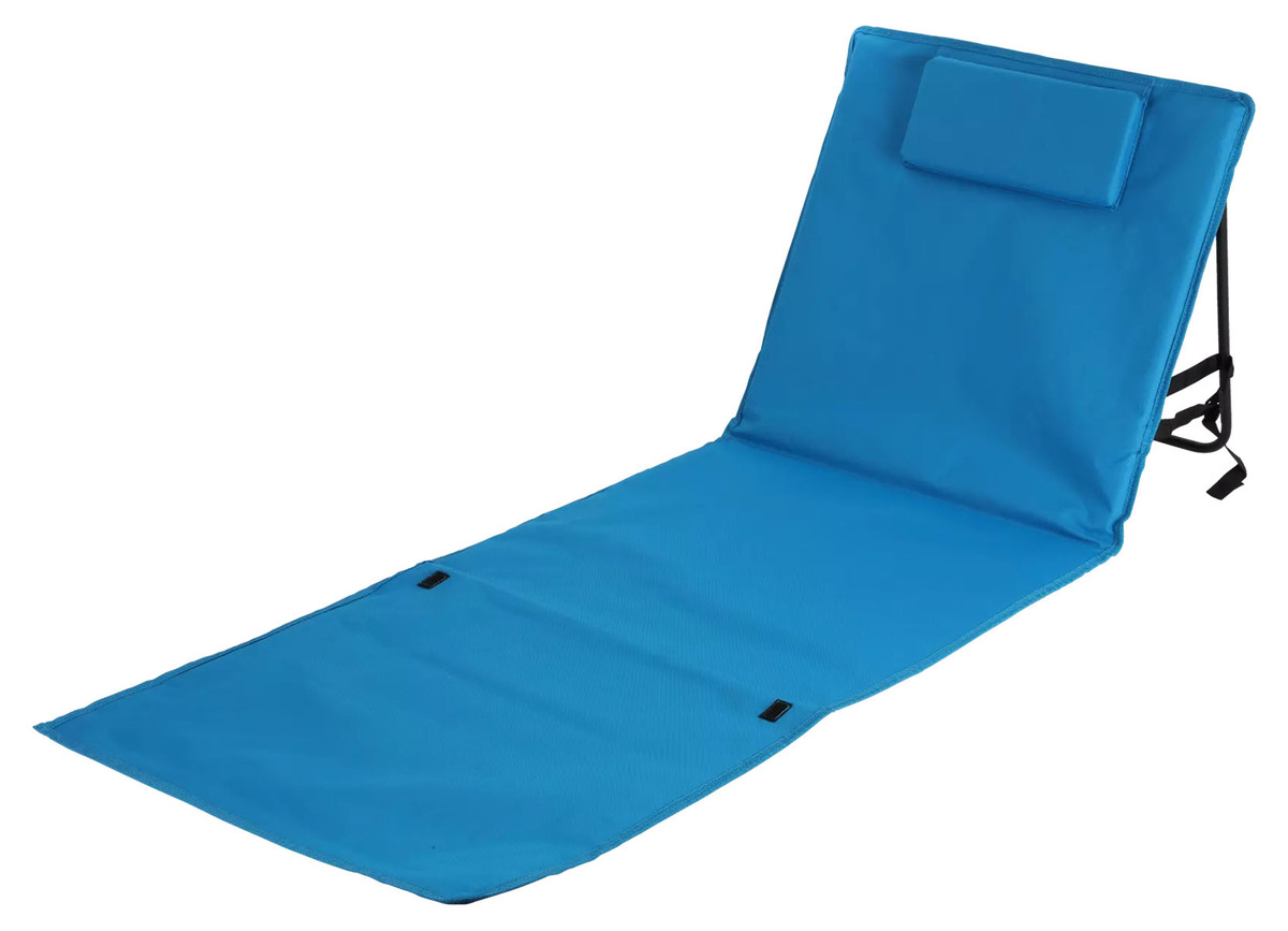 Bild 2 von Klappbare Strandmatte mit Kopfpolster 158x54,5cm