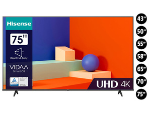 Hisense Fernseher »A6K« 4K Ultra HD Smart TV