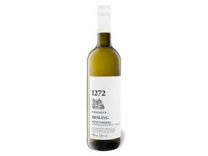 Schaubeck 1272 Riesling Württemberg QbA trocken, Weißwein 2021