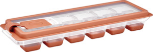 IDEENWELT Eiswürfelform mit Deckel orange
