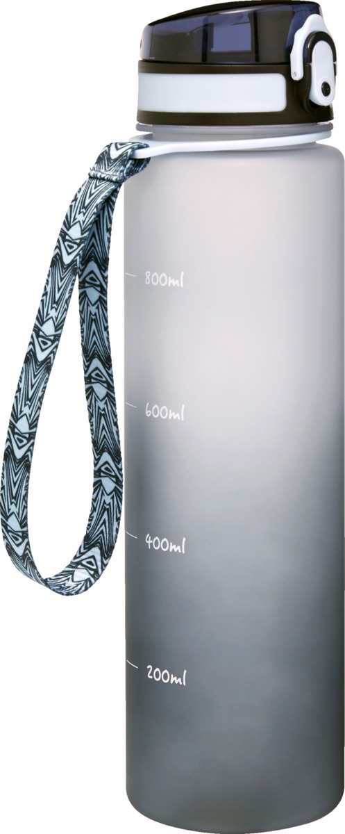 Bild 1 von IDEENWELT Sporttrinkflasche 1L blau/hellblau