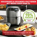 Bild 2 von Tefal Heißluftfritteuse EY401D Easy Fry Deluxe XL, 1500 W, 4,2 L Fassungsvermögen, 8 automatische Programme, Timer, ohne Fett/Öl