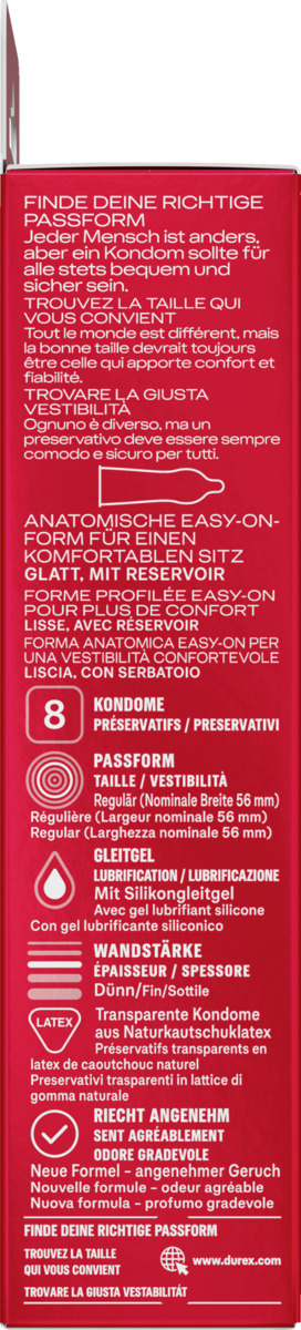 Bild 4 von Durex Durex Gefühlsecht Classic Kondome 8er Packung
