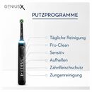 Bild 3 von Oral B Elektrische Zahnbürste Genius X, mit KI & Putztechnikerkennung, visuelle Andruckkontrolle, 6 Putzmodi