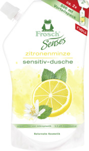 Frosch Senses Zitronenminze Sensitiv-Dusche Nachfüllbeutel