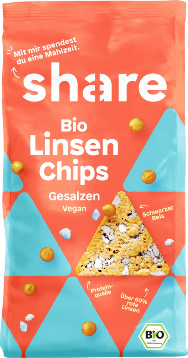 Bild 1 von share Bio Linsenchips gesalzen