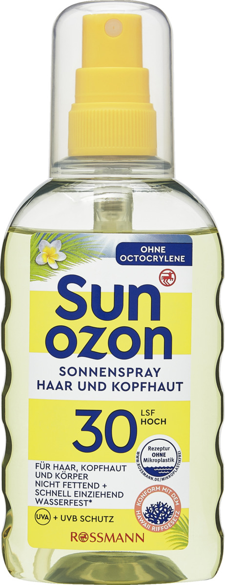 Bild 1 von sunozon Classic Sonnenspray Haar und Kopfhaut LSF 30