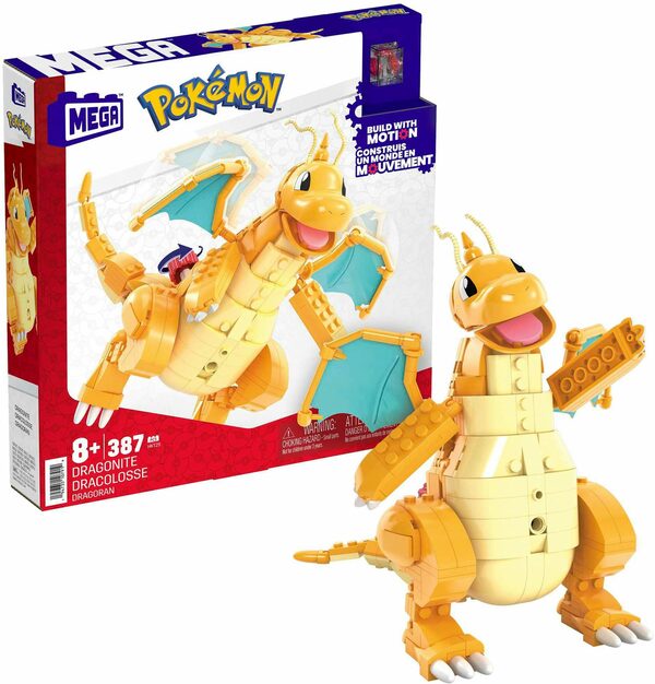 Bild 1 von MEGA Spielbausteine MEGA Pokémon, Dragonite, (387 St)