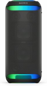 Sony XV800 Stereo Bluetooth-Lautsprecher (Bluetooth, 25 Std. Akku, Mega Bass Taste, Partylautsprecher, Schnelladefunktion, inkl. Rädern)
