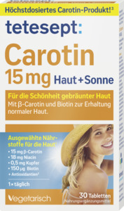 tetesept Carotin 15 mg